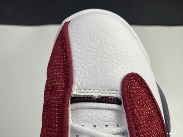 Air 414571-600 Flint 13 Grey Retro Red Jordan Gym 1017